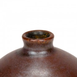 Miniature earthenware vintage vase from Zaalberg