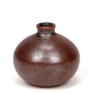 Miniature earthenware vintage vase from Zaalberg