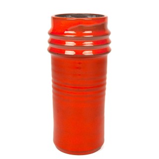 Orange vintage Ravelli model 95-3 vase