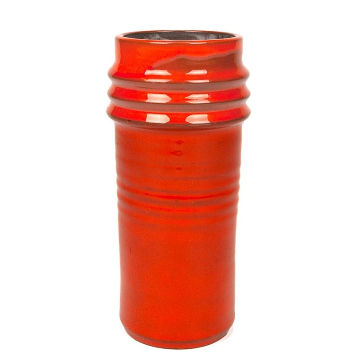 Oranje vintage Ravelli model 95-3 vaas