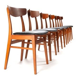 Mid-Century vintage Deense Findahls Møbler design eettafel