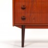 Danish Mid-Century teak vintage secretary furniture