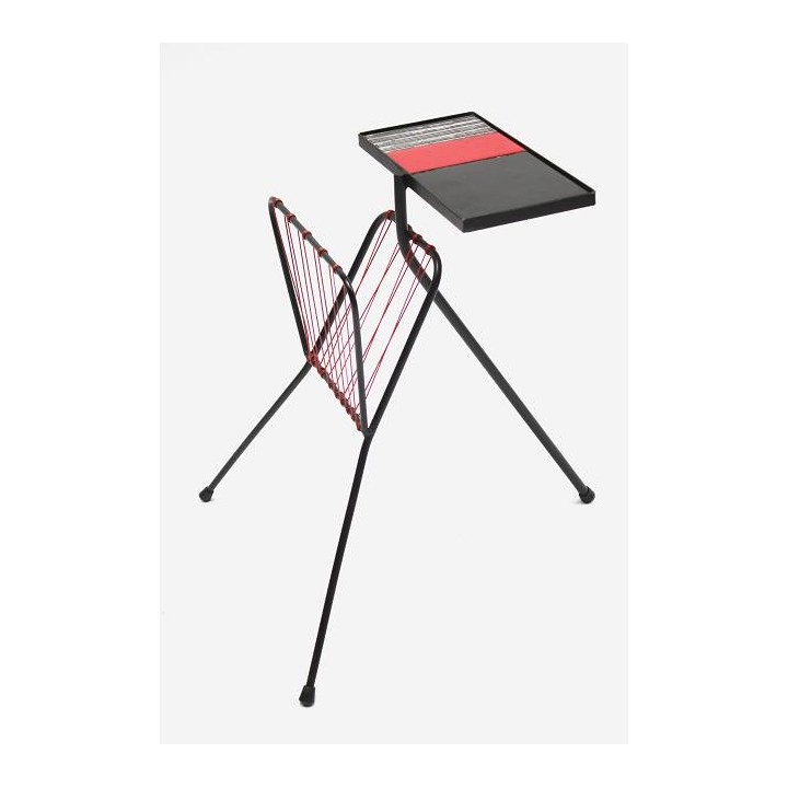 Side table and magazine rack 1950's - Retro Studio