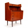 Danish Mid-Century teak vintage secretary furniture