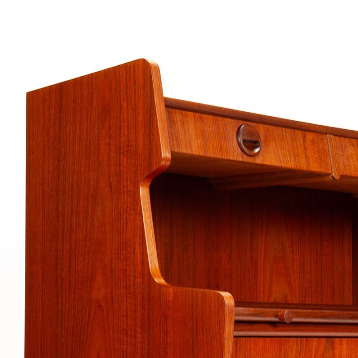 Danish Mid-Century teak vintage secretary furniture