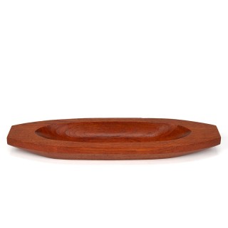 Danish solid teak vintage bowl/ platter