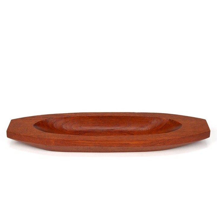 Danish solid teak vintage bowl/ platter