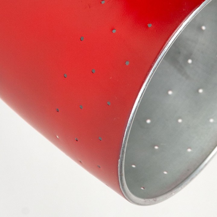 Rode vintage industriële spot