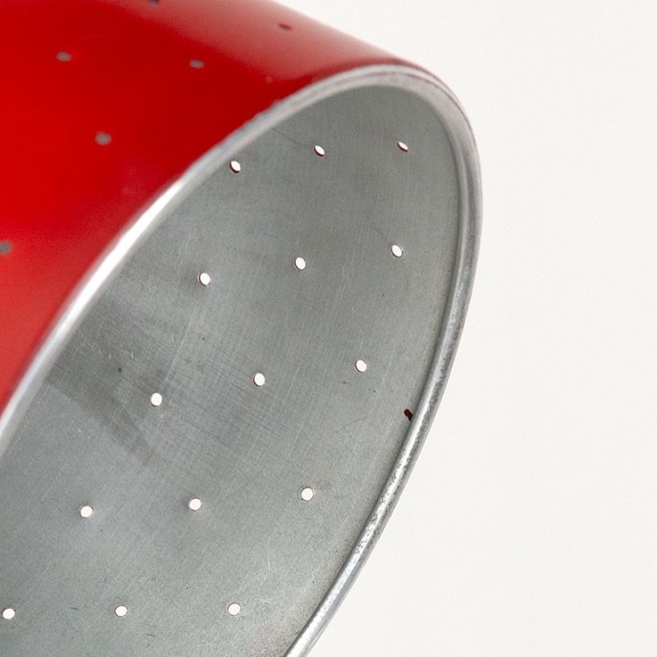 Rode vintage industriële spot