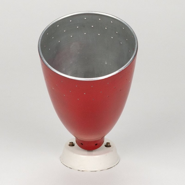 Rode vintage industriële spot