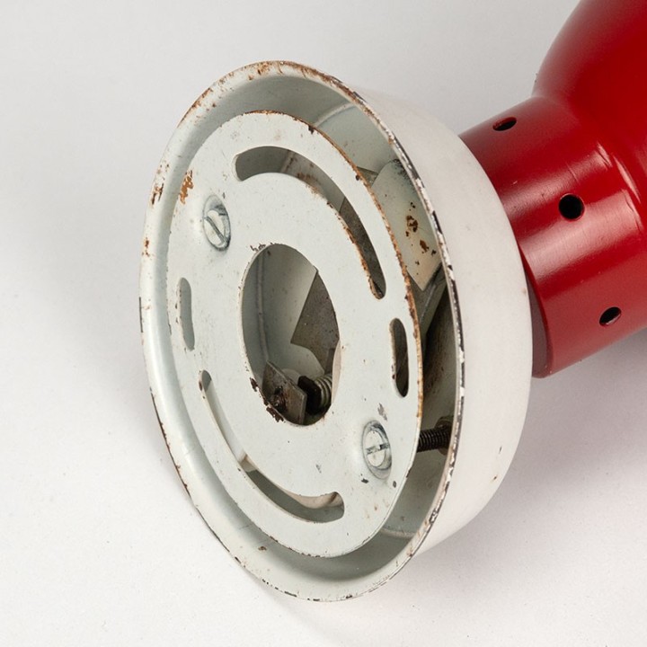 Rode vintage industriële spot