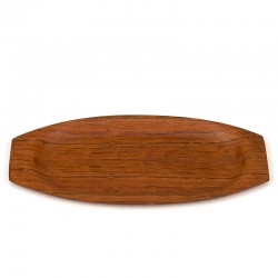 Small oval vintage serving tray