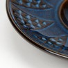 Blue Danish vintage bowl by Søholm model 3345