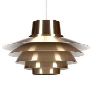 Mid-Century vintage hanglamp type Verona in messing