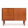 Short model Mid-Century Danish sideboard in teak