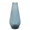 Blue glass vintage Scandinavian vase