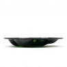 Holmegaard vintage green glass Ikebana bowl