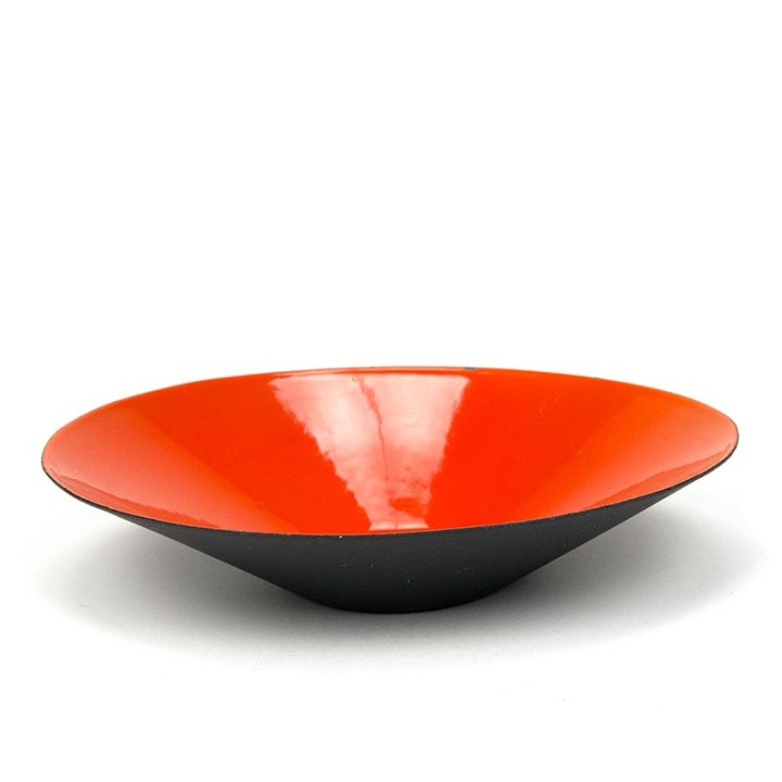 Ovaal model vintage serveerschaaltje ontwerp Herbert Krenchel