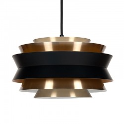 Trava Zweedse vintage design hanglamp ontwerp Carl Thore