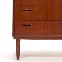 Mid-Century Danish chest of drawers in teak by PMJ Viby J. Møbel