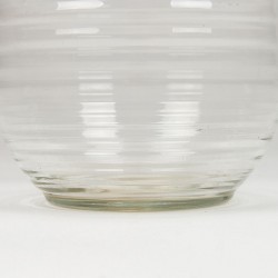 Ribbed Vase teardrop shape vintage model design A.D. Copier