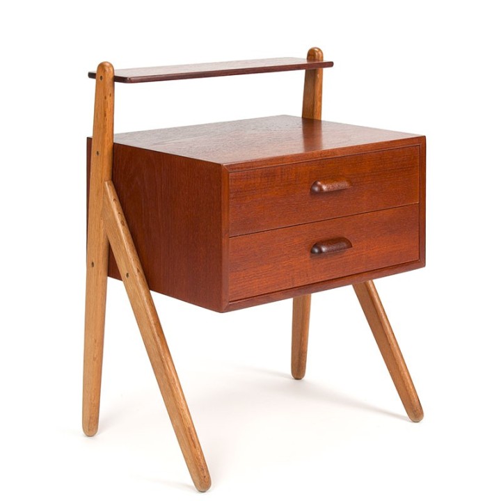 Ølholm Møbelfabrik vintage Danish bedside table