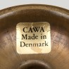 Deense vintage messing kandelaar van CAWA