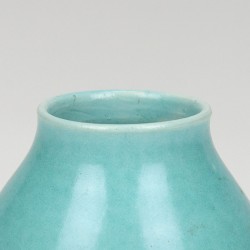 Blue vintage vase from ADCO model 1003