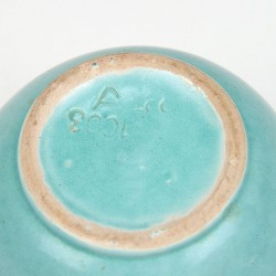 Blue vintage vase from ADCO model 1003