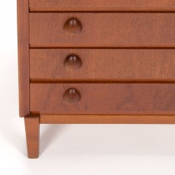 Mid-century Danish teak vintage chest of drawers