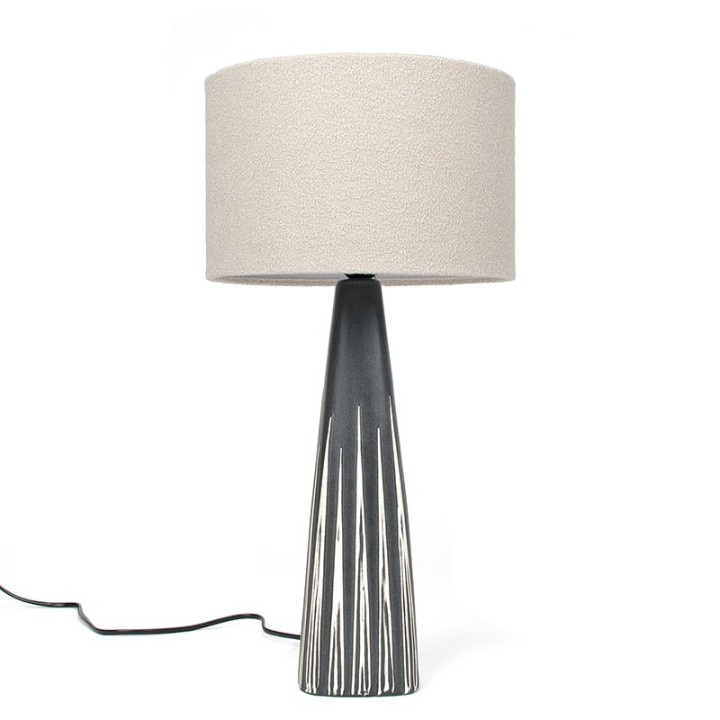 Mid-Century vintage Danish table lamp brand Horn model 402