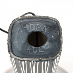 Mid-Century vintage Danish table lamp brand Horn model 402