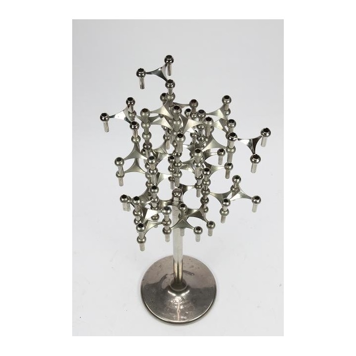 Nagel stackable candel holders S22 on base - Retro Studio