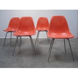 4 DSX- chairs by Eames