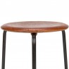 Danish teak vintage stool low model