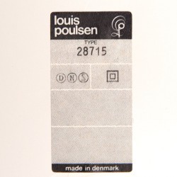 Verner Panton vintage Panthella vloerlamp voor Louis Poulsen