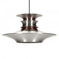 Scandinavische vintage design lamp in aluminium