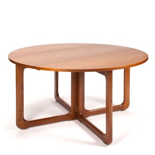 Mid-Century vintage hangoor tafel van Beithcraft