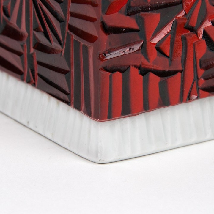 Large vintage model Op Art vase from Royal Bavaria Porzellan