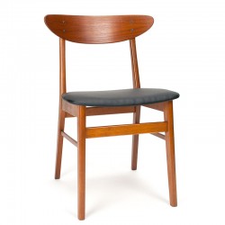 Danish Farstrup model 210 vintage dining table chair