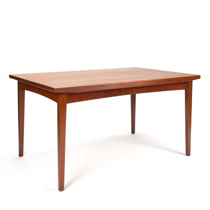 Teak extendable Mid-Century vintage Danish dining table