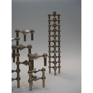 Stackable candelholders by Nagel
