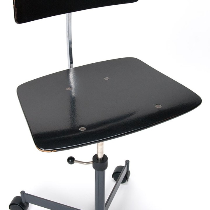 Danish vintage office chair model Kevi design Jorgen Rasmussen