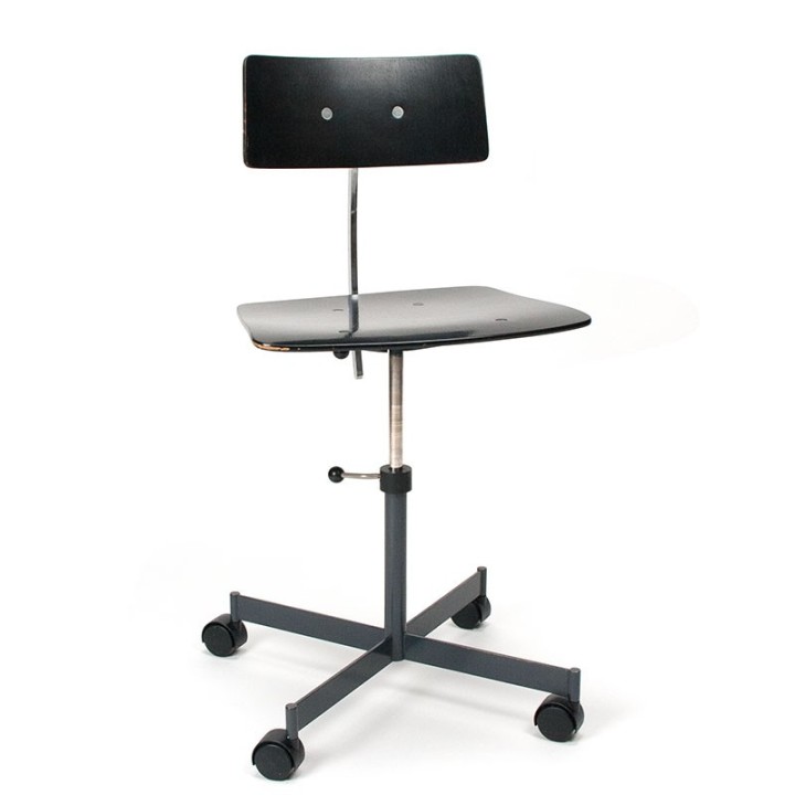 Danish vintage office chair model Kevi design Jorgen Rasmussen