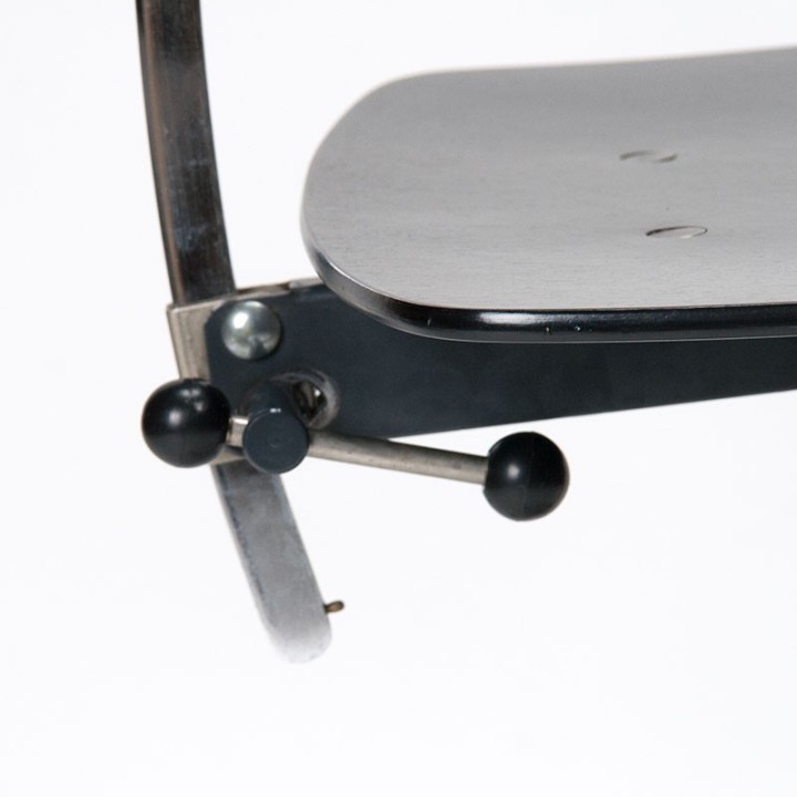 Deense vintage bureaustoel model Kevi ontwerp Jorgen Rasmussen