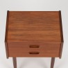 Small vintage Danish chest of drawers with 2 drawers