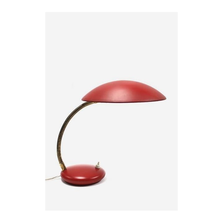 Red table-/desk lamp from Hala - Retro Studio