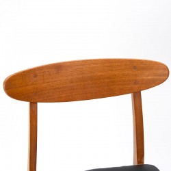 Mid-Century Danish vintage dining table chair