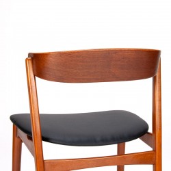 Moderne Mid-Century Deens vintage eettafel stoel