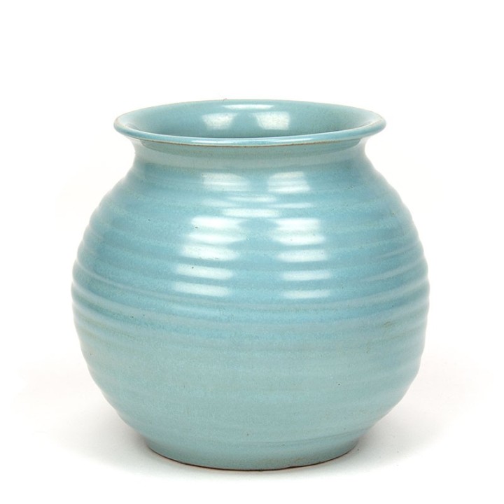 Sphinx Maastricht vintage blauw/ groene vaas